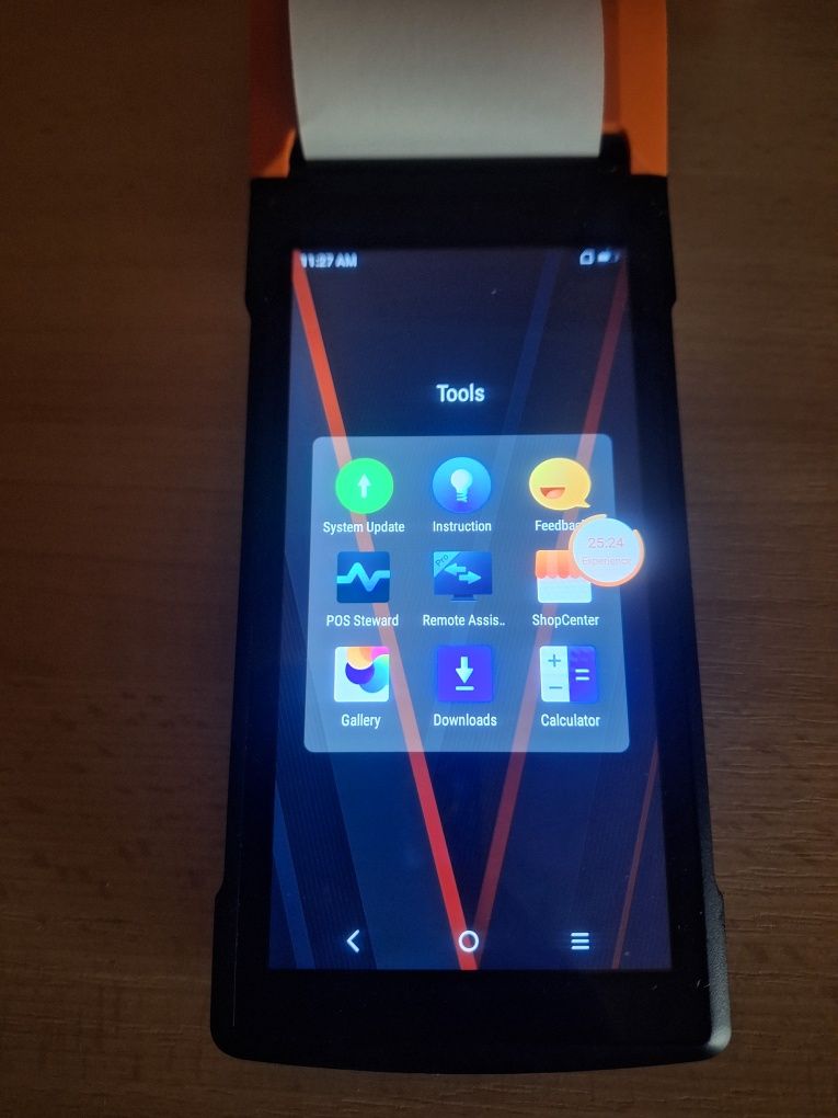 Terminal sunmi v2 cu casa marcat