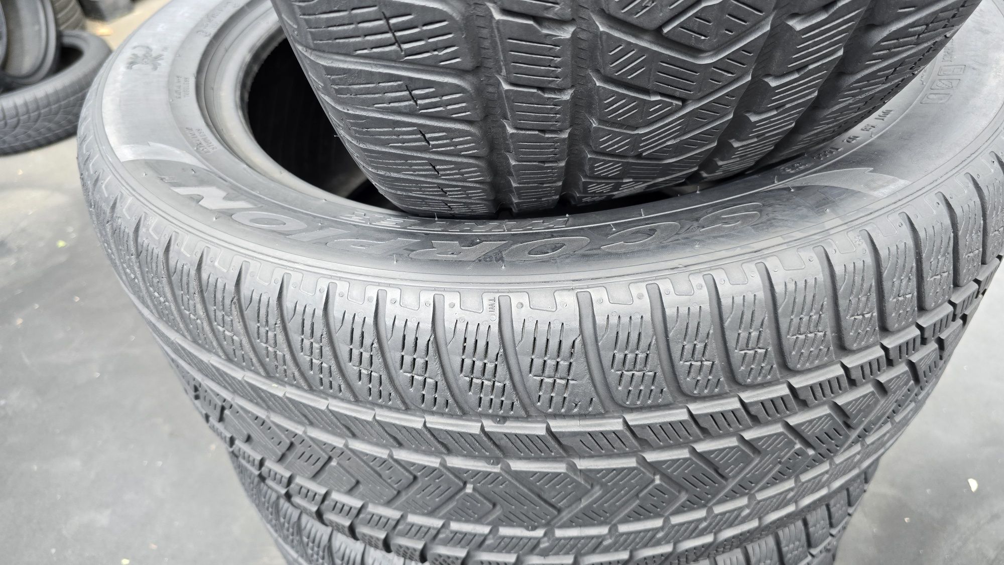 4 anvelope iarnă Pirelli 295/45/20- transport gratuit