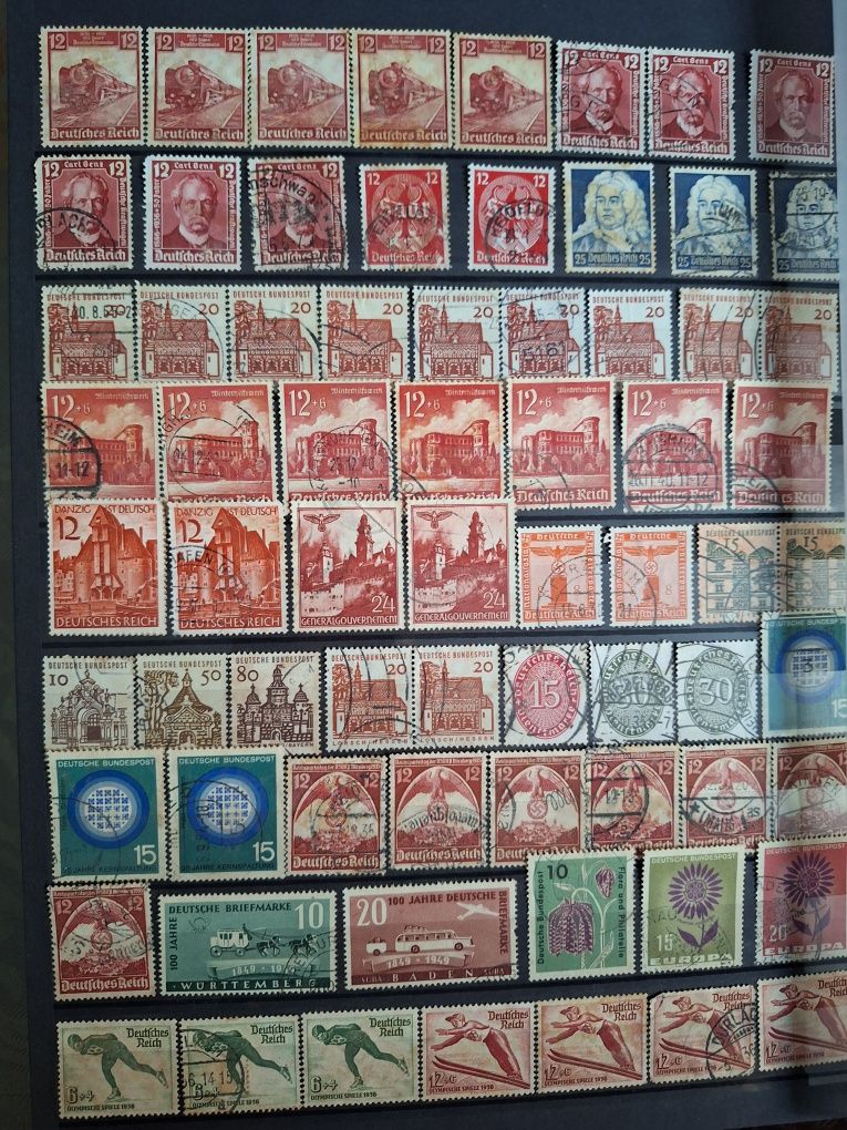 Timbre rare Italia Germania