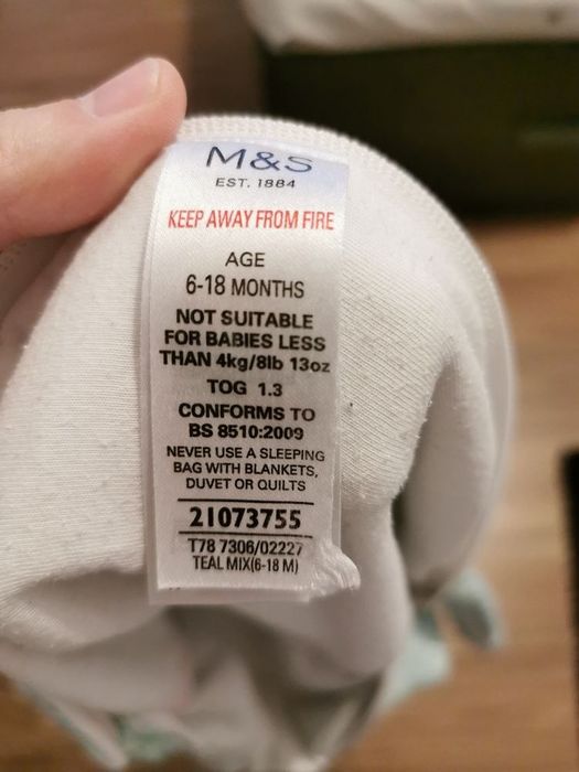 Saci de dormit, bebe