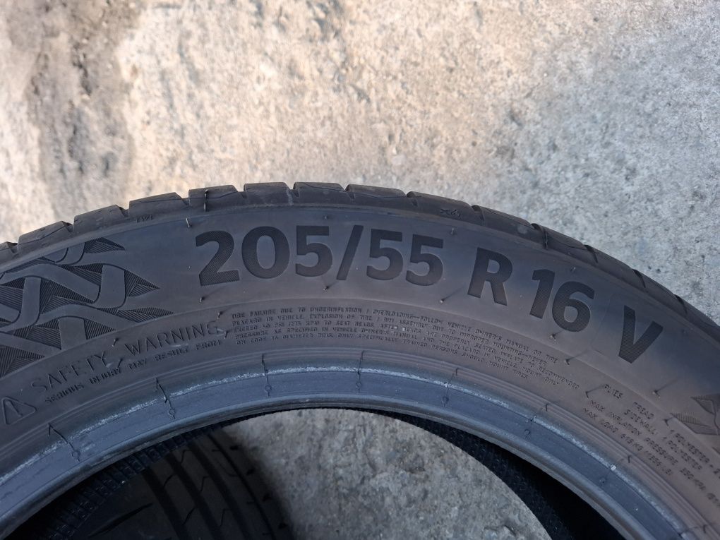2бр. гуми 205/55/16 Continental PremiumContact 7 дот 2024