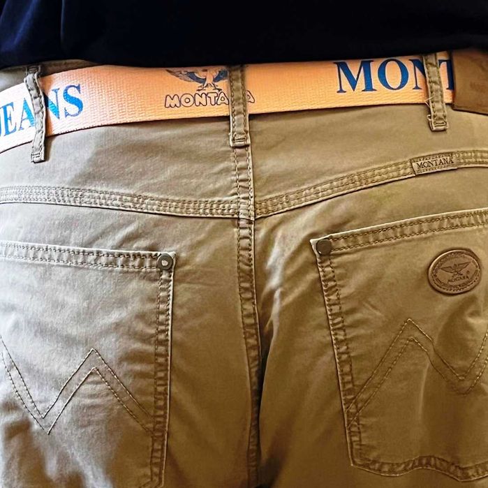 Ремень "Montana", из плотного текстильного канваса