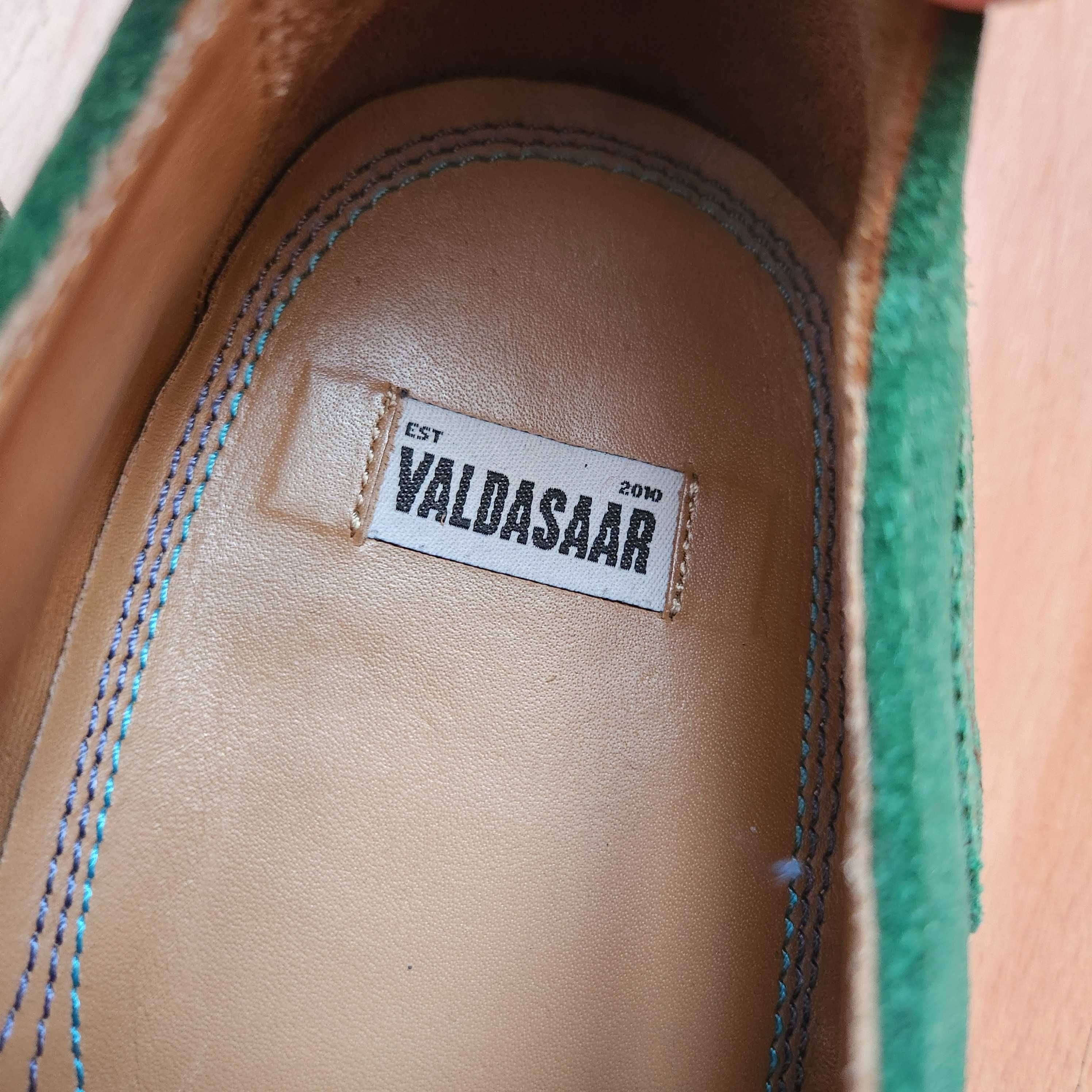 Pantofi verzi piele - barbati 43 - Brogue