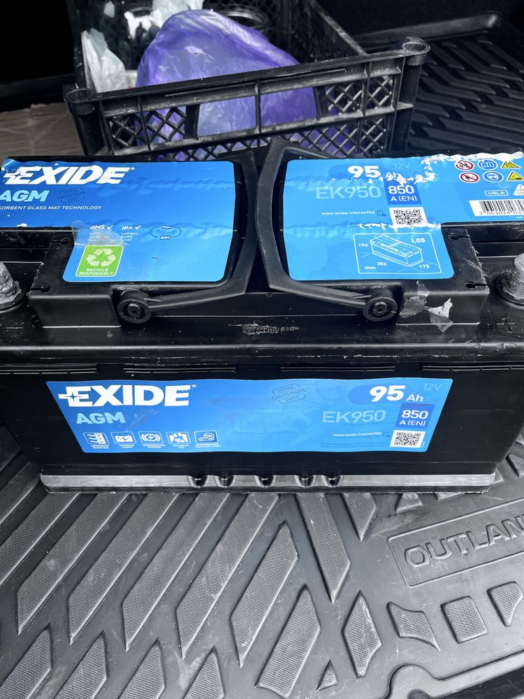 Продам аккумулятор exide 95 agm