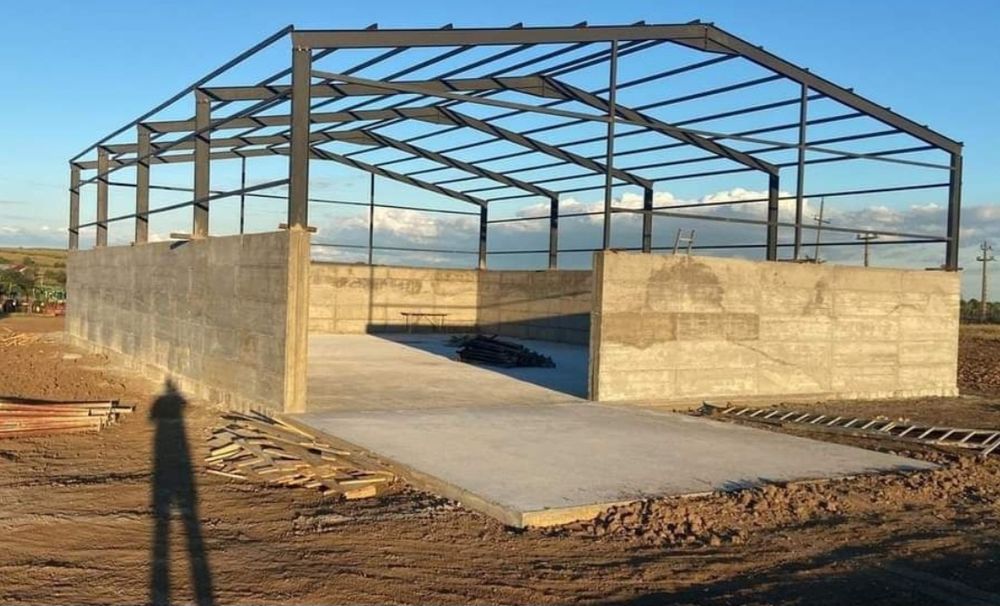 Executăm la comandă structuri metalice pentru hale depozite ateliere s