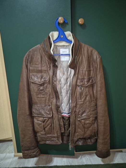 Срочно продам куртку чистая кожа