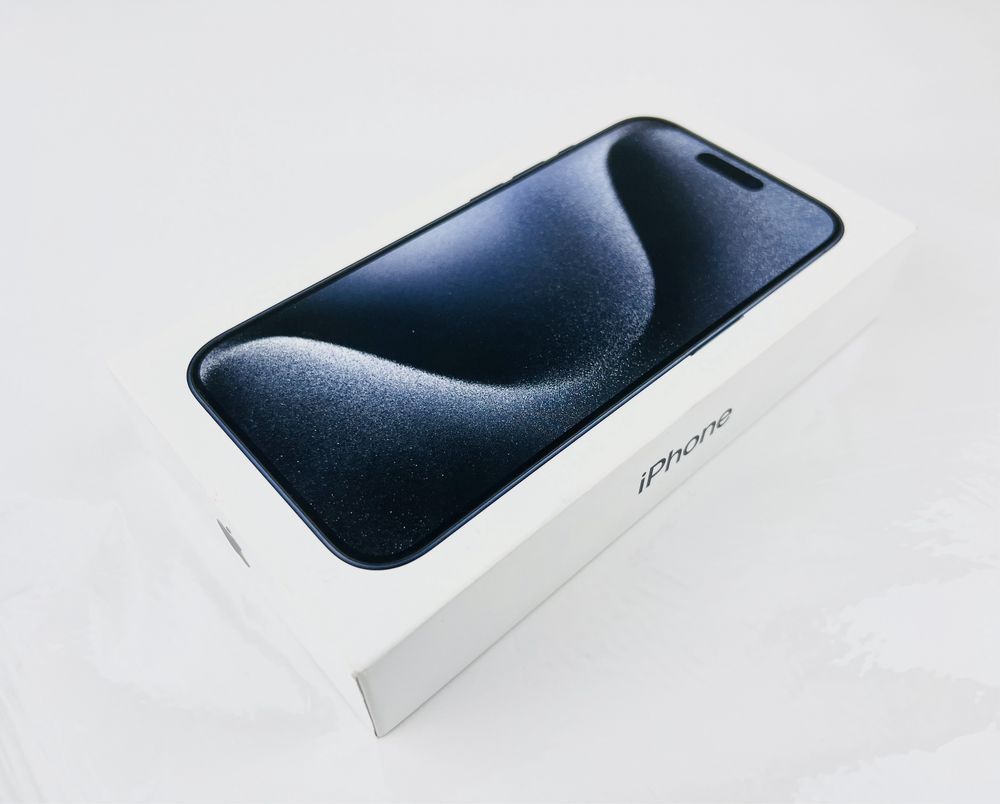 НОВ! Apple iPhone 15 Pro 128GB Blue Titanium Гаранция!