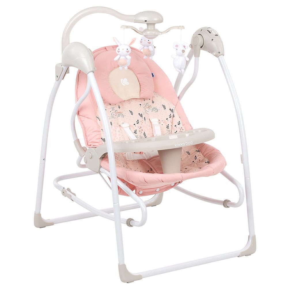 Бебешка люлка шезлонг Kikka Boo Mia Stella Pink