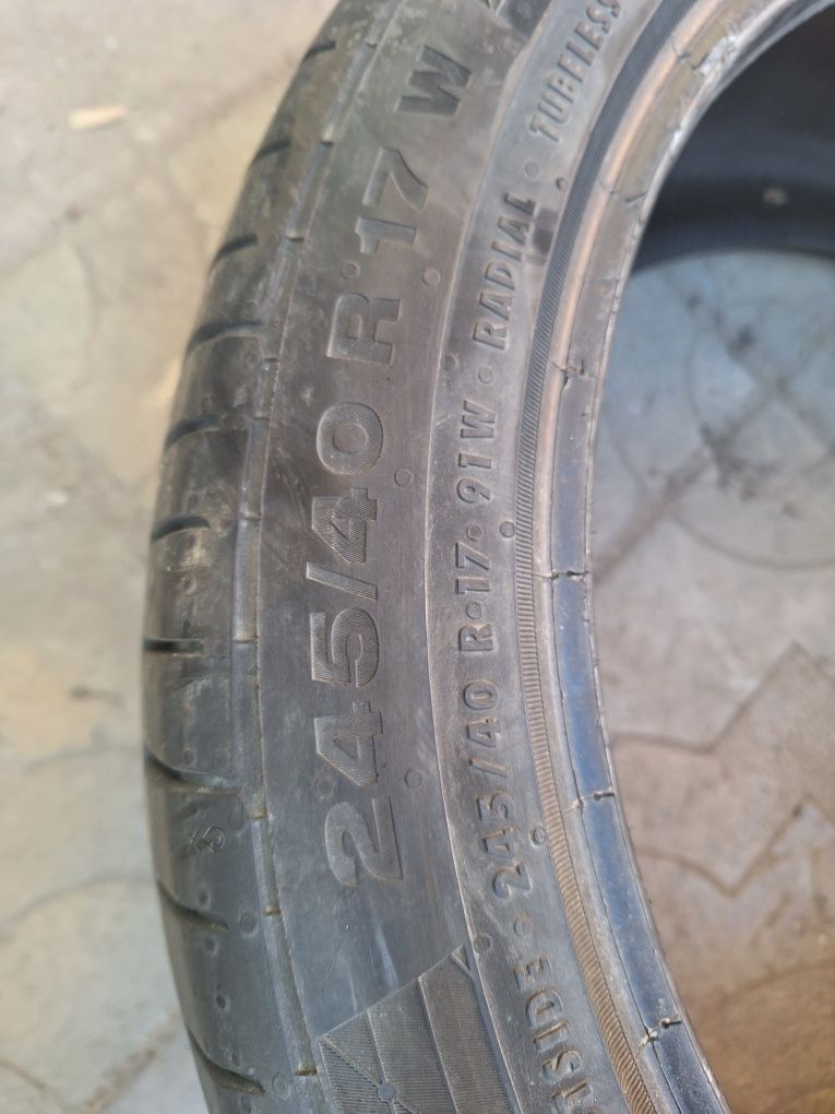 7.4 мм! 1 бр 245 40 17 Continental sportcontact 5 MO