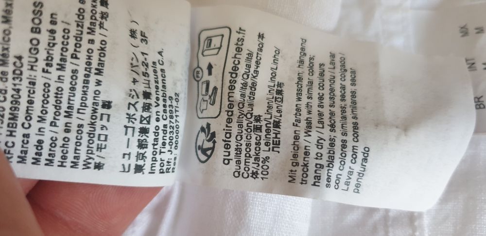 Hugo Boss Len Regular Fit / M L XL 2XL ОРИГИНАЛ! Мъжки Ленени Ризи