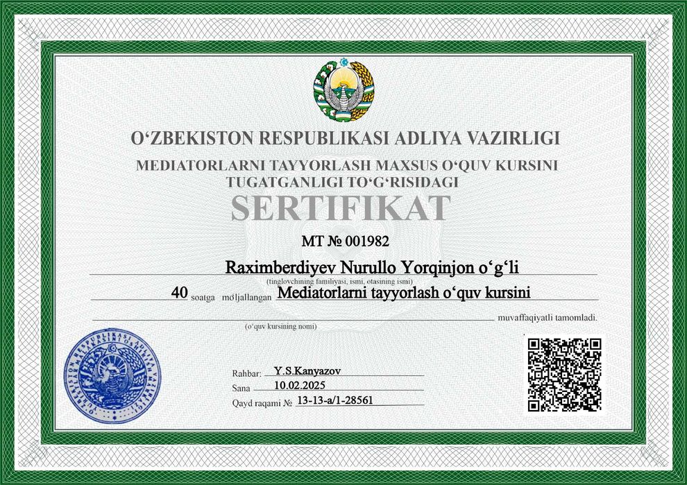 Professional Mediator