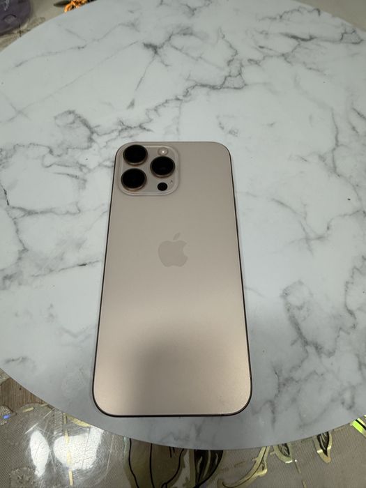 Iphone 16 pro max 256 desert titaniim garantie