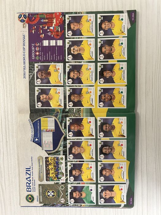 Panini World Cup 2018 – напълно попълнен официален албум