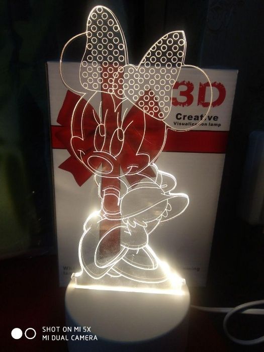 лампы - светодиодный 3д - для дома декоративная