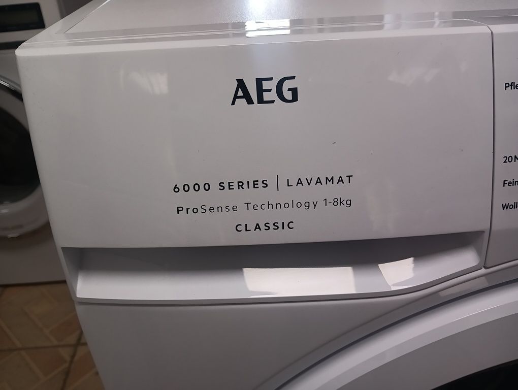 Чисто нова пералня АЕГ Aeg Series 6000 A+++ 8кг 2 години гаранция!