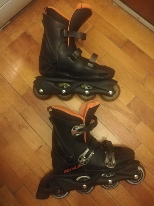 Role ROXA Fitness Comp Inline, negru-portocaliu, marime 39