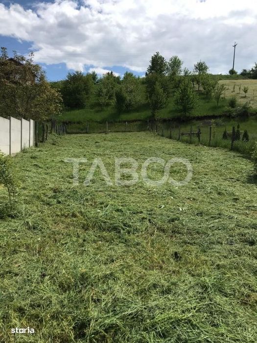 Teren de vanzare intravilan Sura Mare cu utilitati zona deosebita