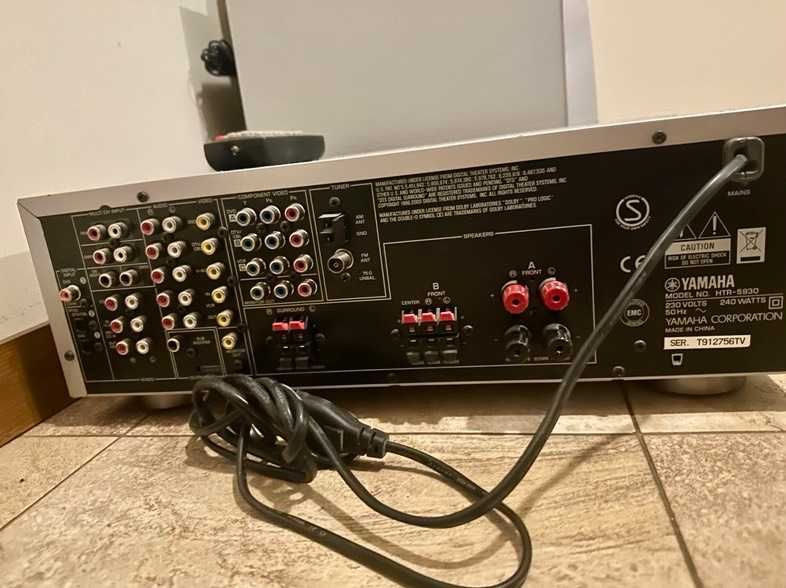 Усилвател YAMAHA HTR 5930 Subwoofer и Surround колони SW P130 DTS
