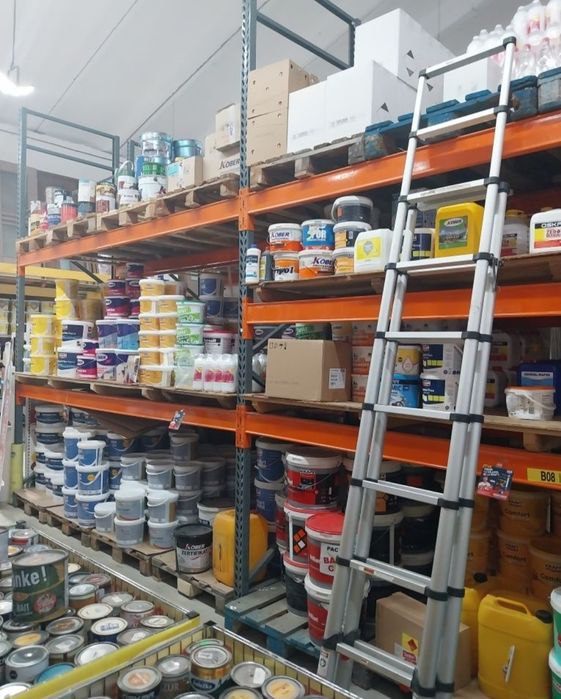 Rafturi metalice industriale cu polițe sau pal