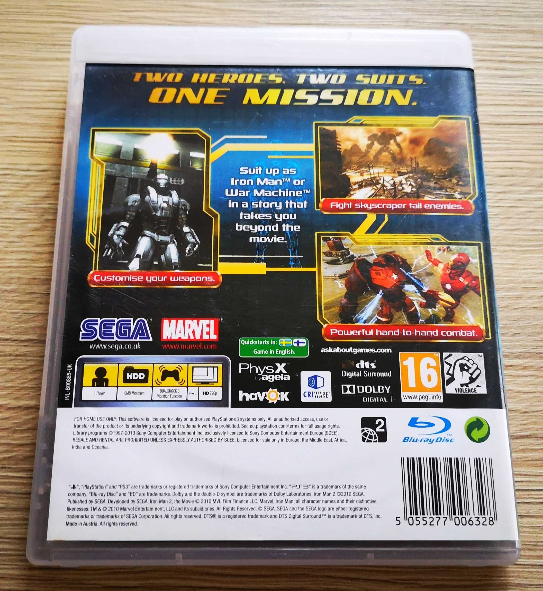 PS3 Iron Man: The Video Game Playstation 3 Плейстейшън