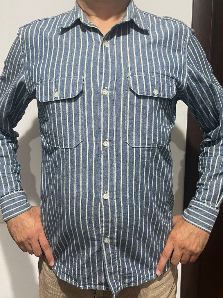 Camasa blugi barbati material gros. Marime 48 - 50 sau XL
