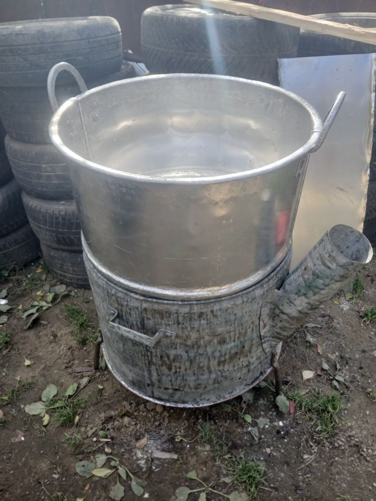 Vand cazan de aluminiu