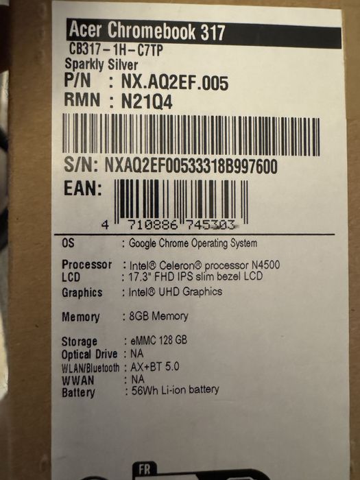 Acer Chromebook 317