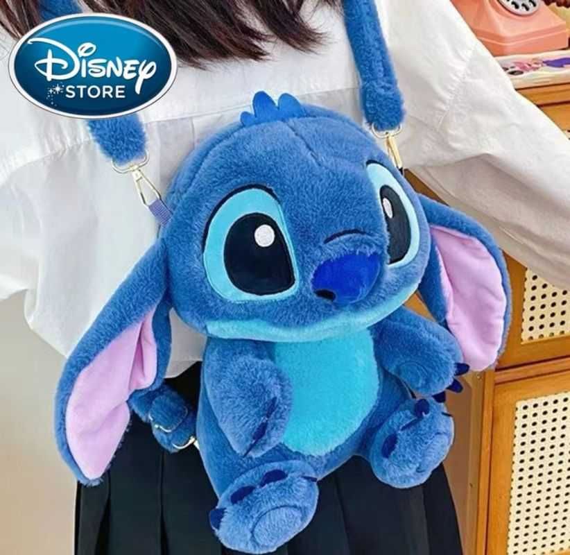 Детска раница плюшена чанта Лило и Стич Disney Lilo & Stitch 3 модела