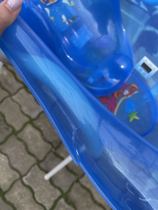 Cădiță bebe cu suport metalic si insert