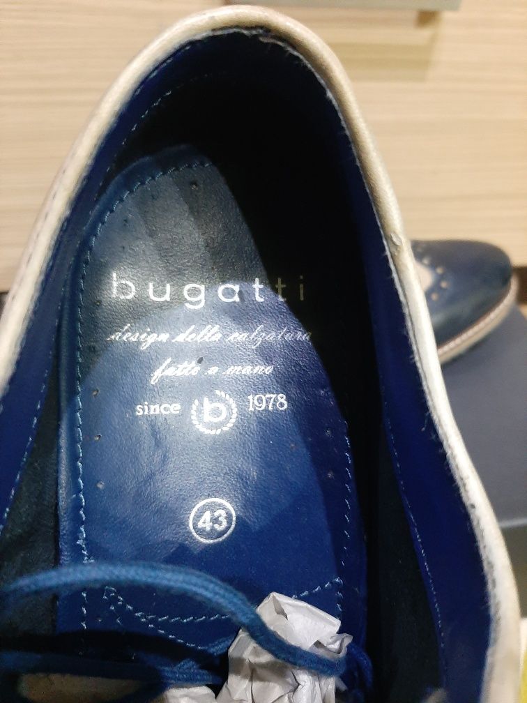 Pantofi bugatti de piele