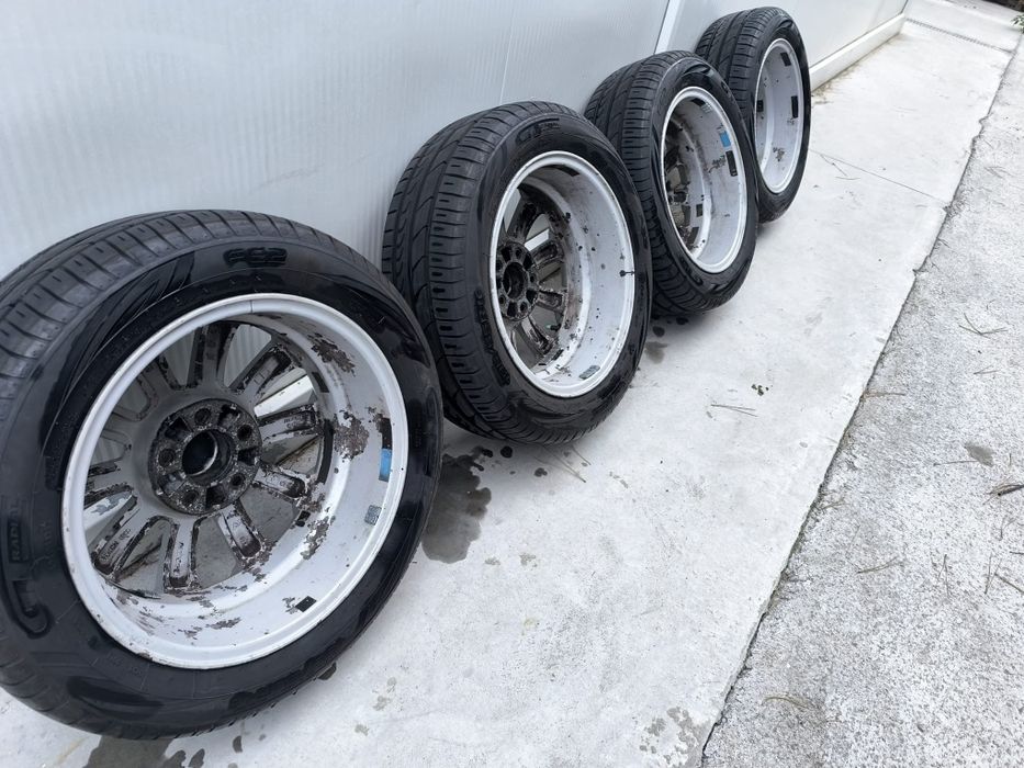 Set 4 Jante aliaj R16 + anvelope vara Opel Vectra C 2005