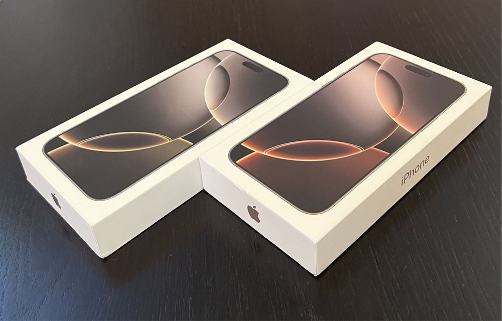 iPhone 16 PRO MAX 256GB / 512 / 1TB 5G SIGILAT ! Desert Gold Natural