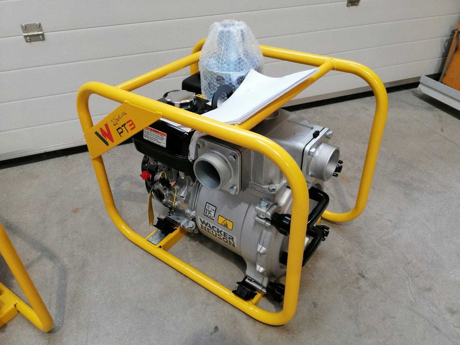 Motopompe originale Wacker Neuson pentru apa curata, cu motoare Honda.