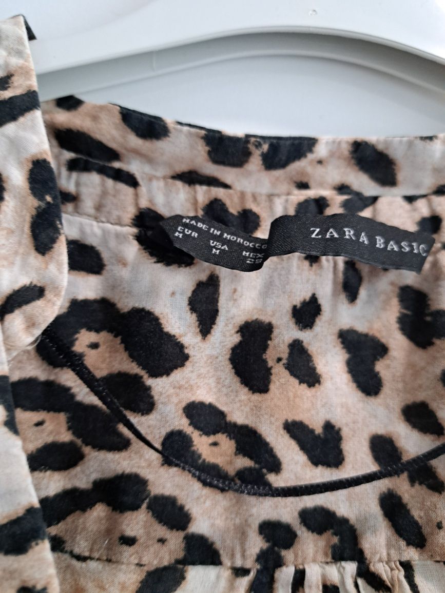 ZARA риза леопардов принт р-р М
