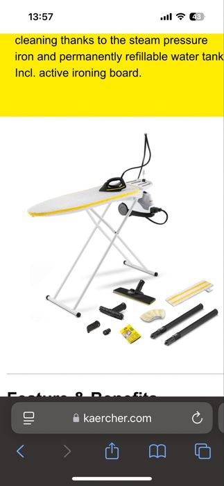 Karcher si4 premium Easyfix iron