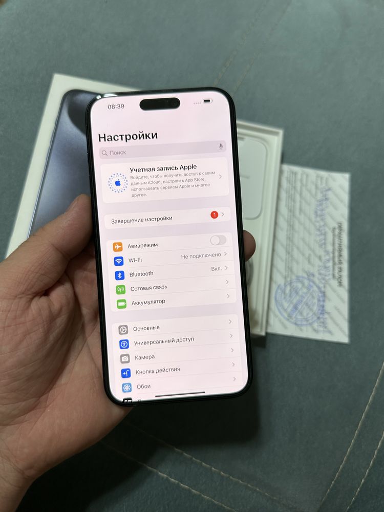 Iphone 15 pro max 256Gb емкость 92%