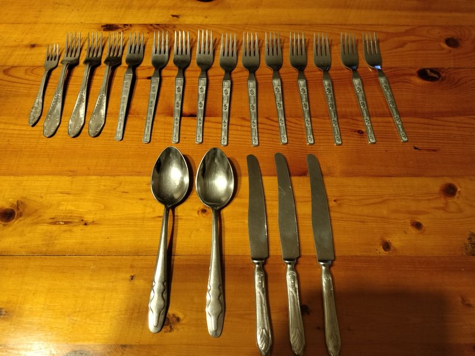 Ложки и вилки СССР из нержавейки