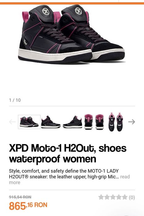 Ghete moto dama nou cu eticheta