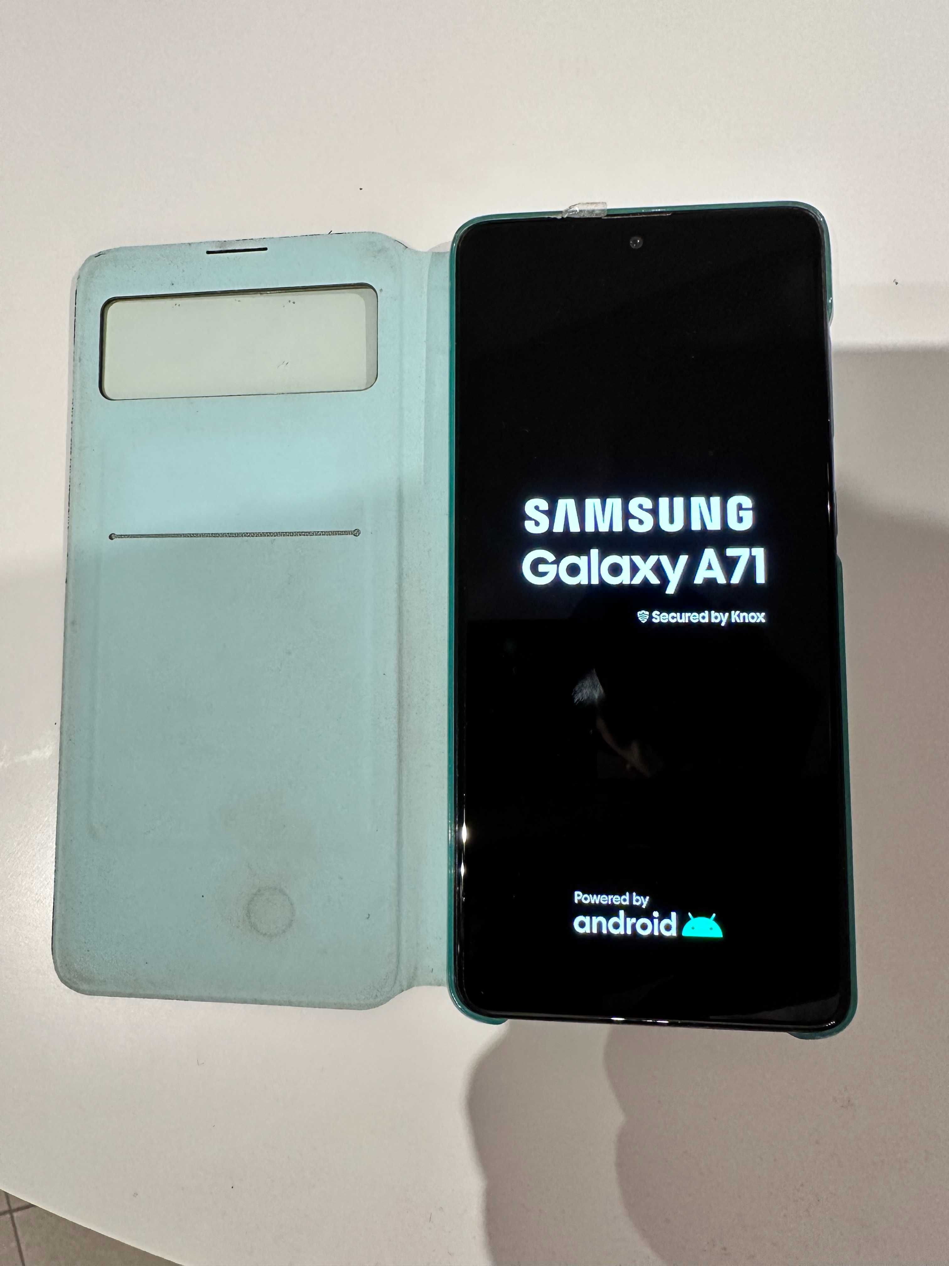 Samsung Galaxy A71 + Husa originala tip carte