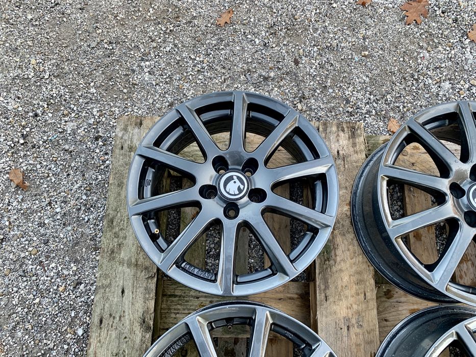 Алуминиеви джанти 16 5x100 за Skoda Kamiq,Fabia,Praktik,Rapid,Roomster