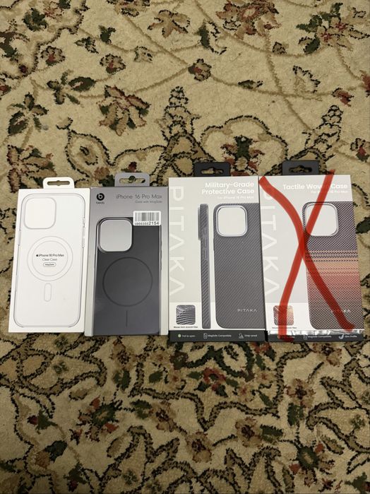 Оригинальные чехлы на Iphone 16 pro max