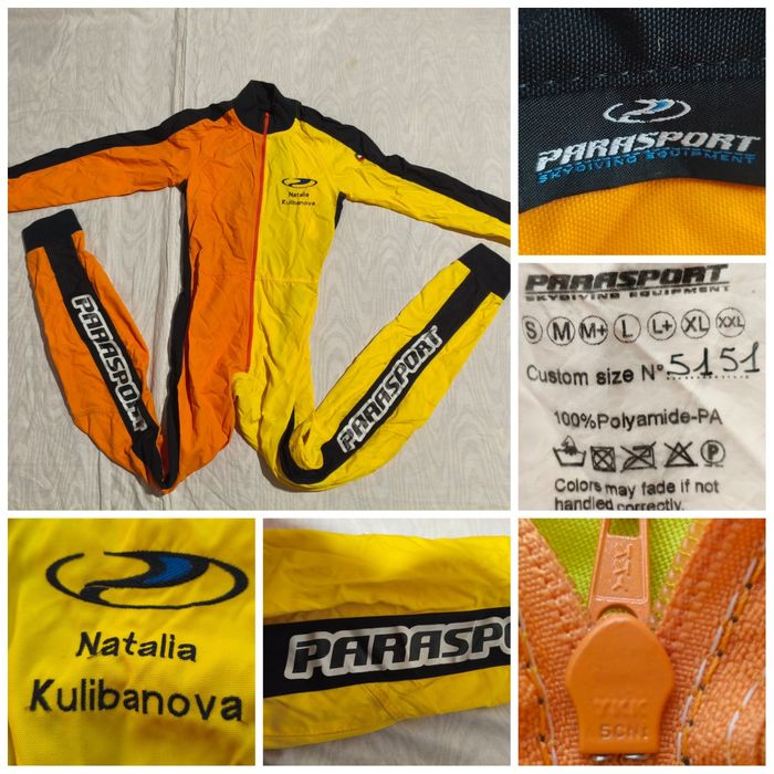 Costum Parasport parasutism skydiving combinezon parapanta base