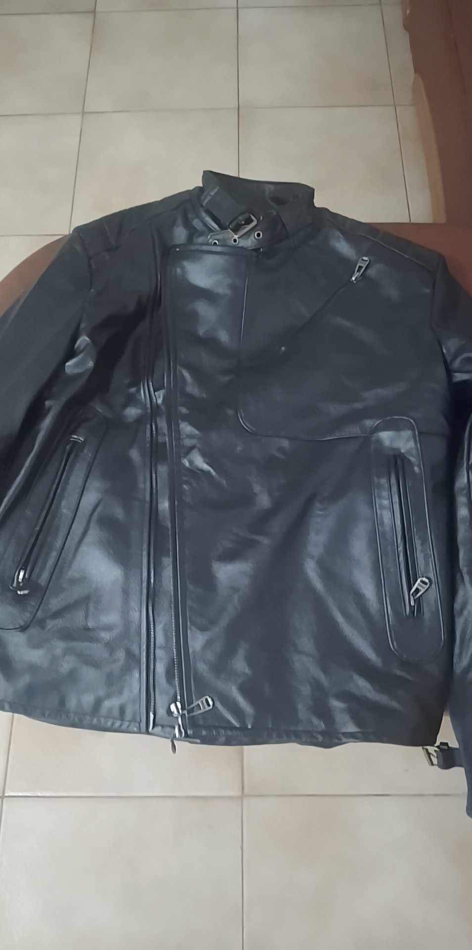 Geaca piele moto belstaff