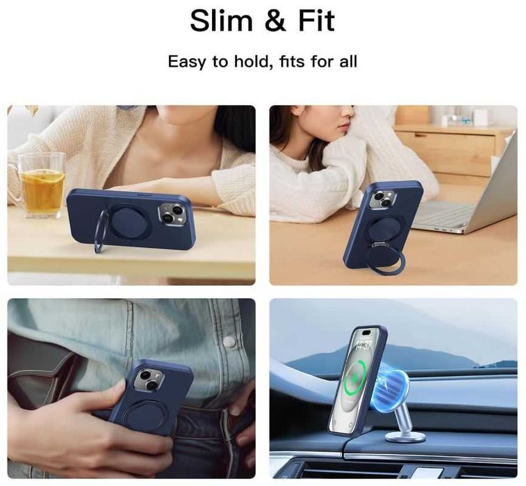 Husa carcasa Iphone 15 PRO marca Gatatol Magsafe impact protection