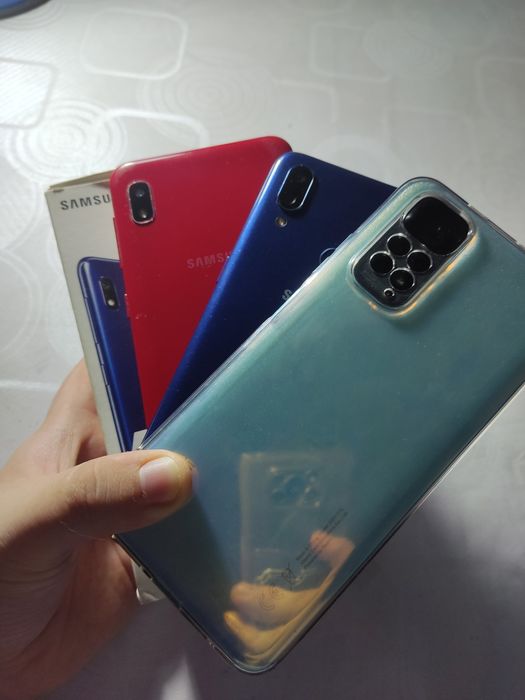 Рабочие телефоны (Samsung, Redmi)