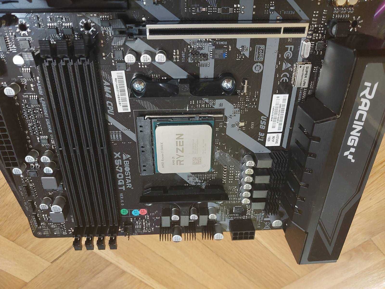 AMD Ryzen 5 5600X + Biostar X570GT Racing