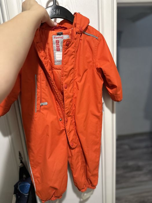 Комбез reima оранжевый 80 см