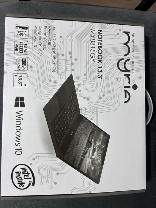 Laptop Myria my8315gy diagonala 13,3 inch