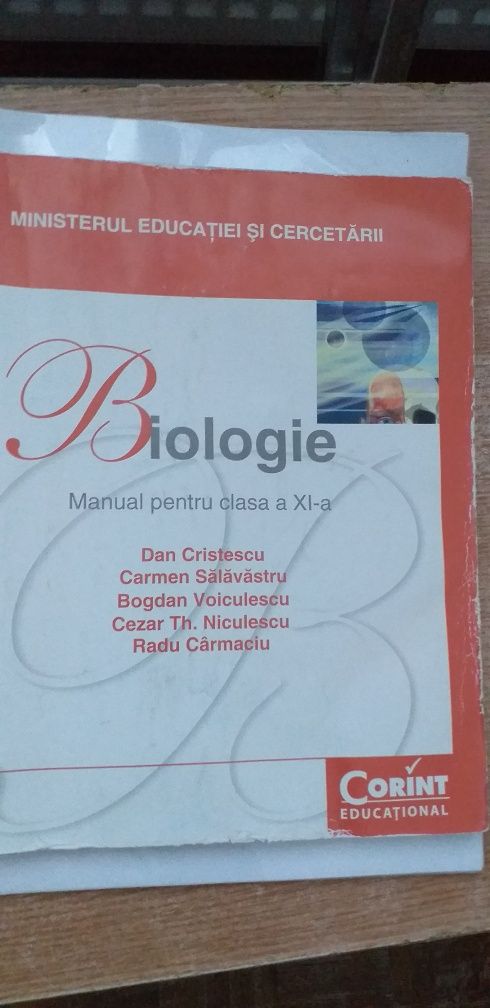 Engleza pt scoala postliceala sanitara plus Biologie cl.XI manual