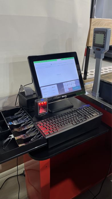 Умаг umag Моноблок Сканер Принтер Денежный ящик Весы